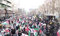 راهپیمایی جمعه نصر در مشهد مقدس برگزار گردید 